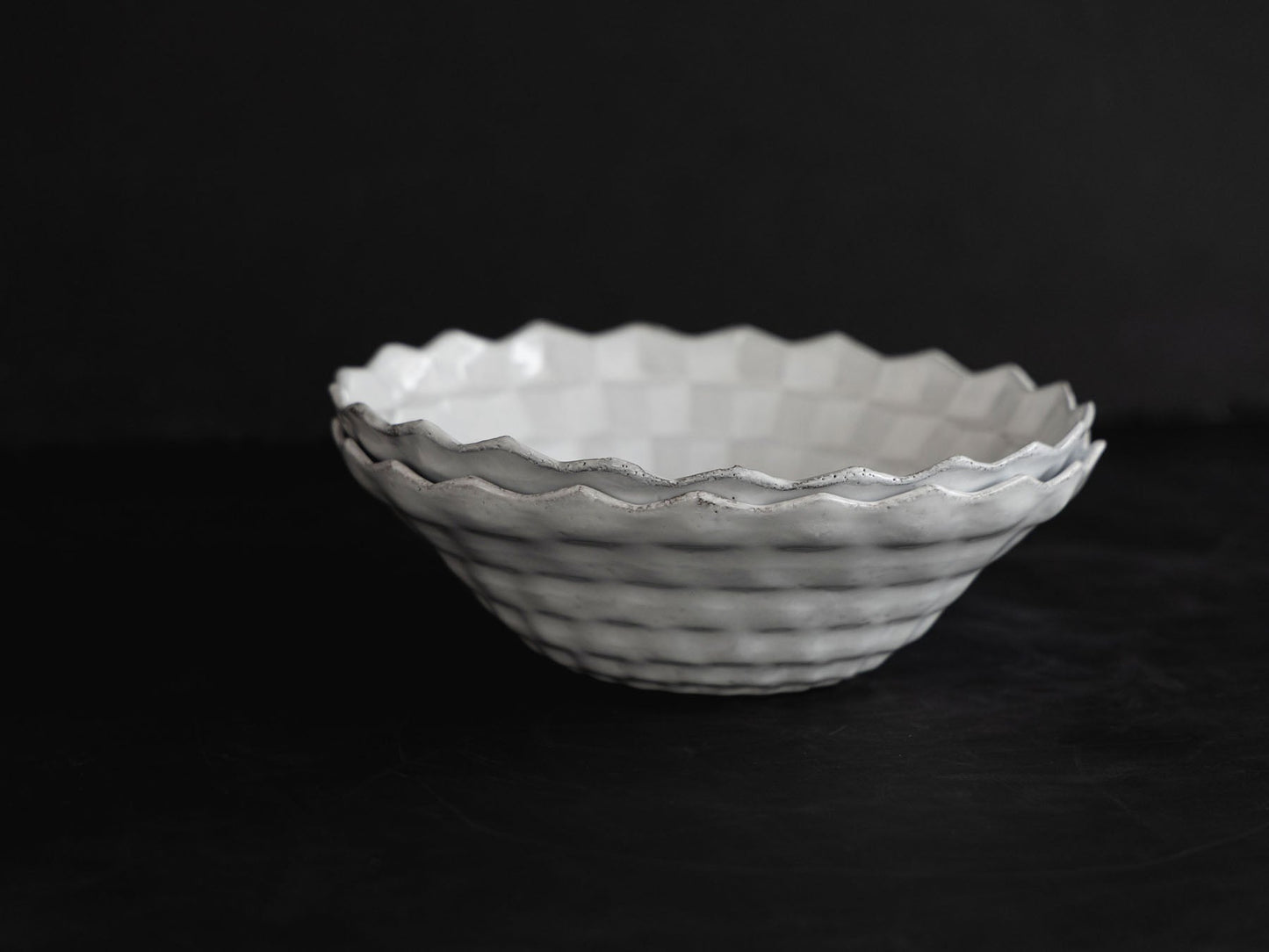 Astier de Villatte ラウンドサラダボウル/Cube