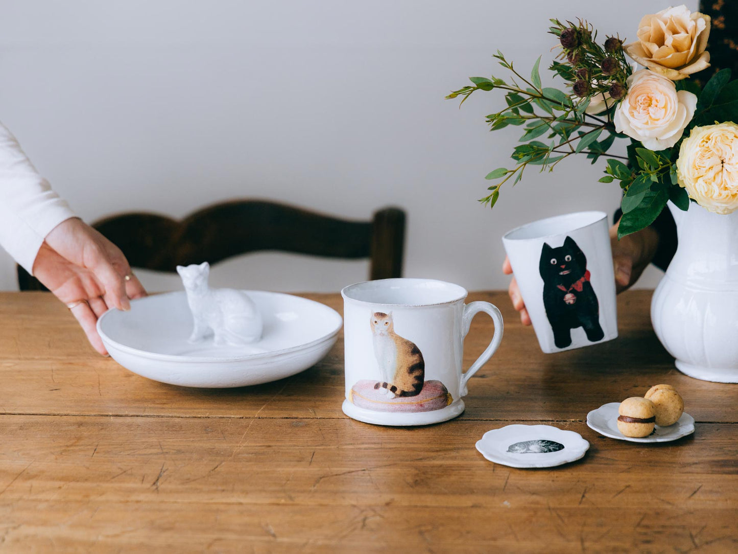 Astier de Villatte John Derian キャットマグカップ