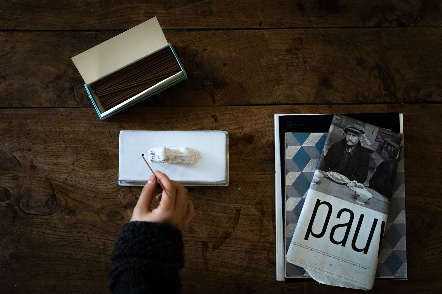Astier de Villatte Lion Box/インセンスホルダー