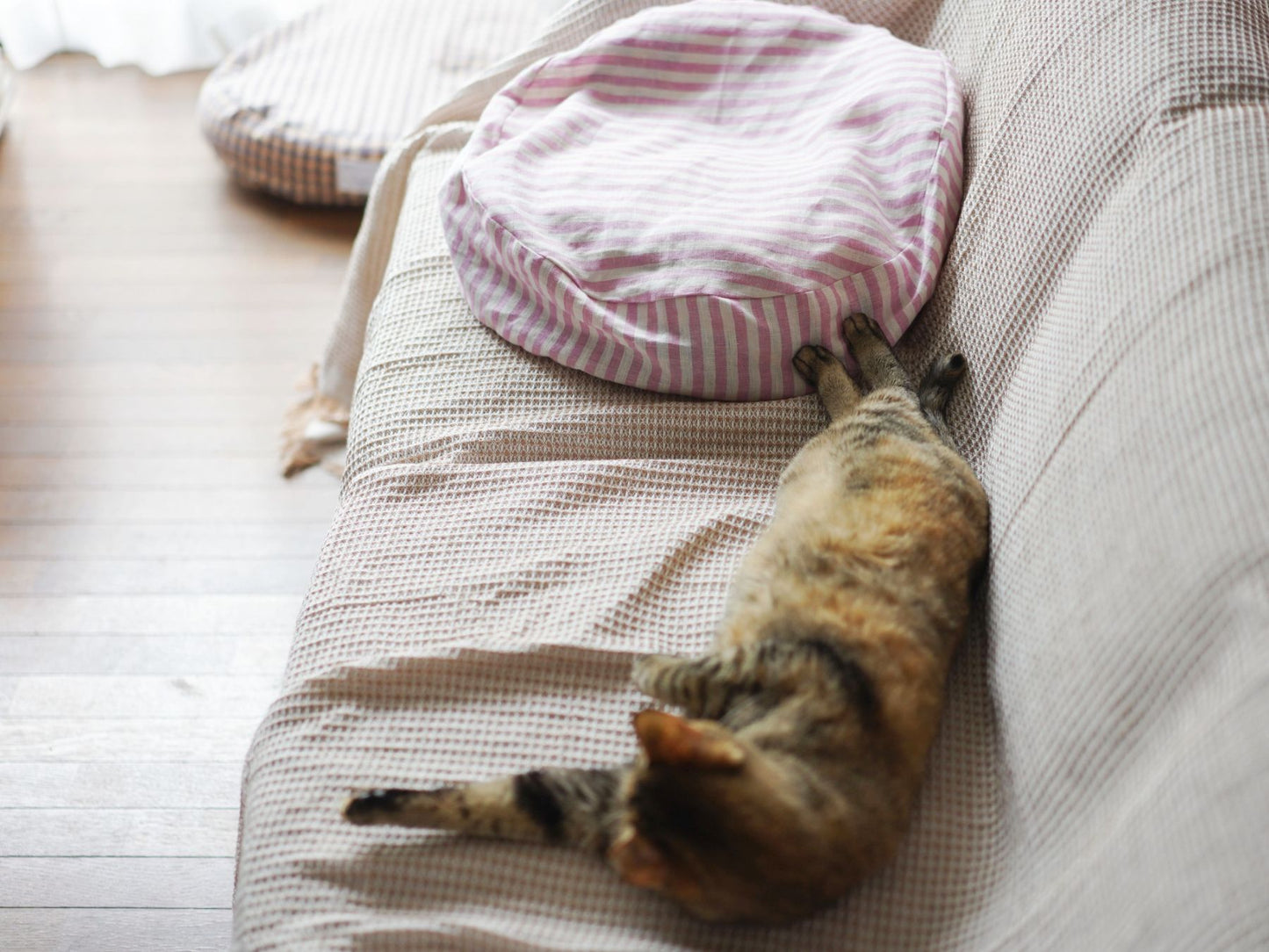 fog linen work × Orneko 猫のプフ