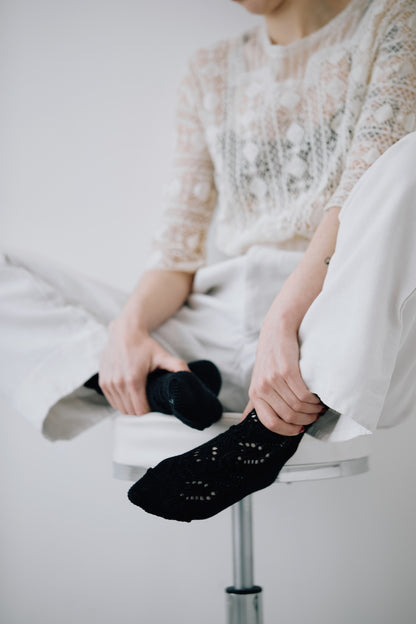 laceflowersocks／lily of the valley（ソックス）