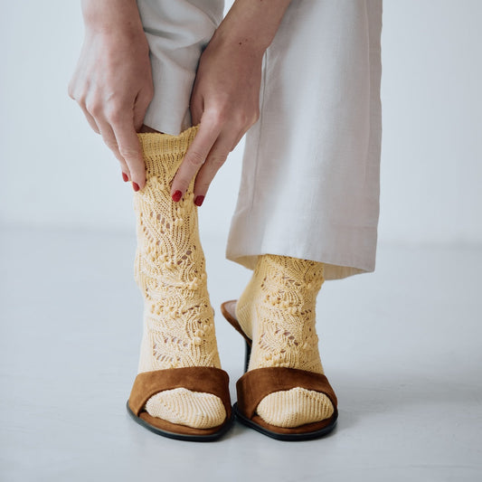 laceflowersocks／lily of the valley（ソックス）