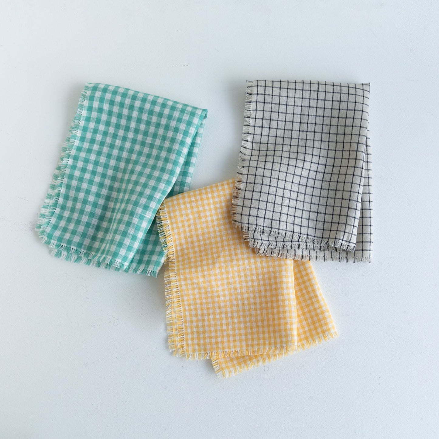 fog linen work × Orné de Feuilles キッチンクロス