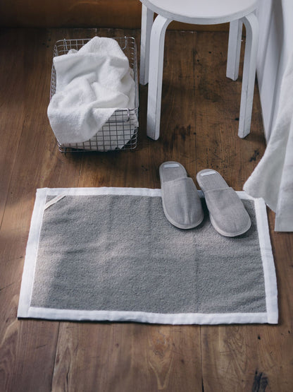 fog linen work × Orné de Feuilles 別注リネンパイルバスマット