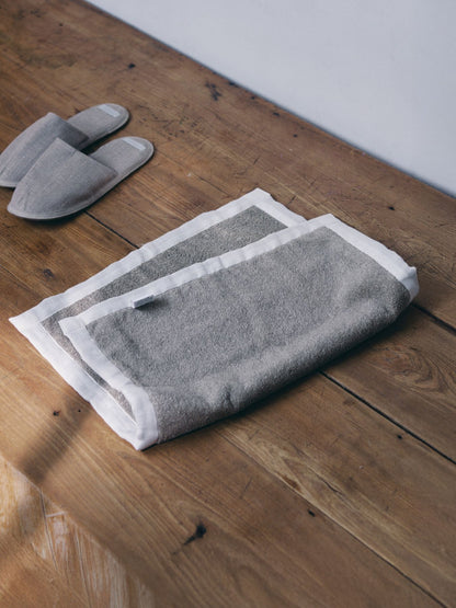 fog linen work × Orné de Feuilles 別注リネンパイルバスマット
