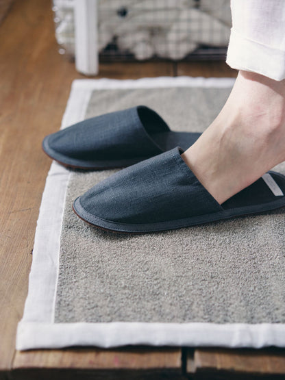 fog linen work × Orné de Feuilles 別注リネンパイルバスマット