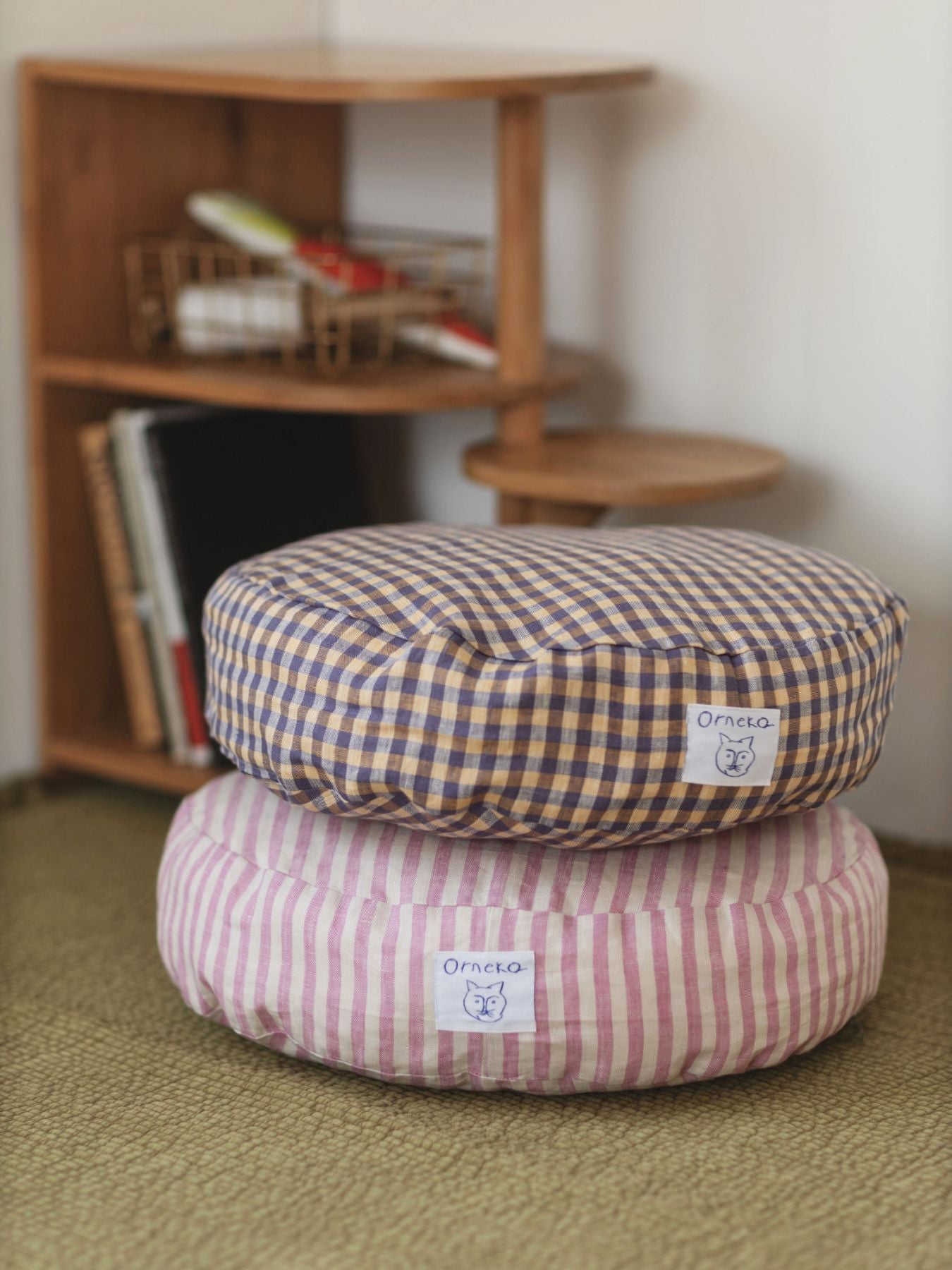 fog linen work × Orneko 猫のプフ