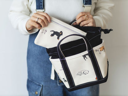 TEMBEA ポーチ FLAT POUCH MEDIUM／DOG