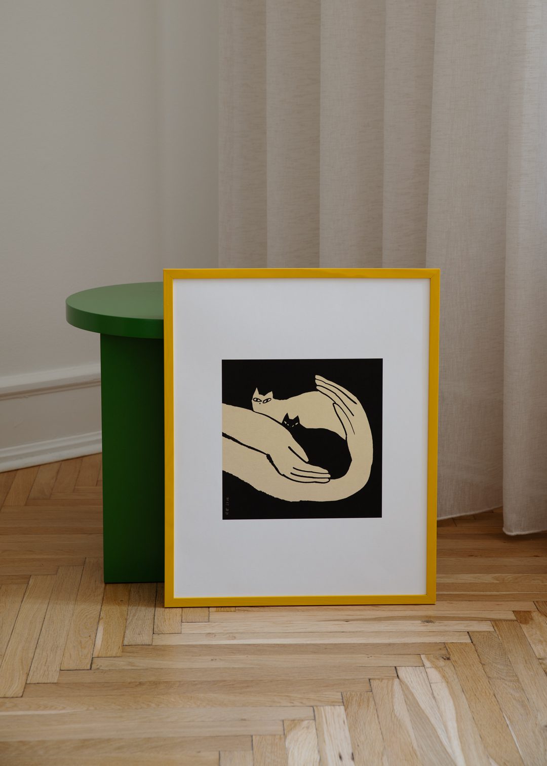 アートポスター ENIKŐ KATALIN EGED／Kittens（30cm×40cm）