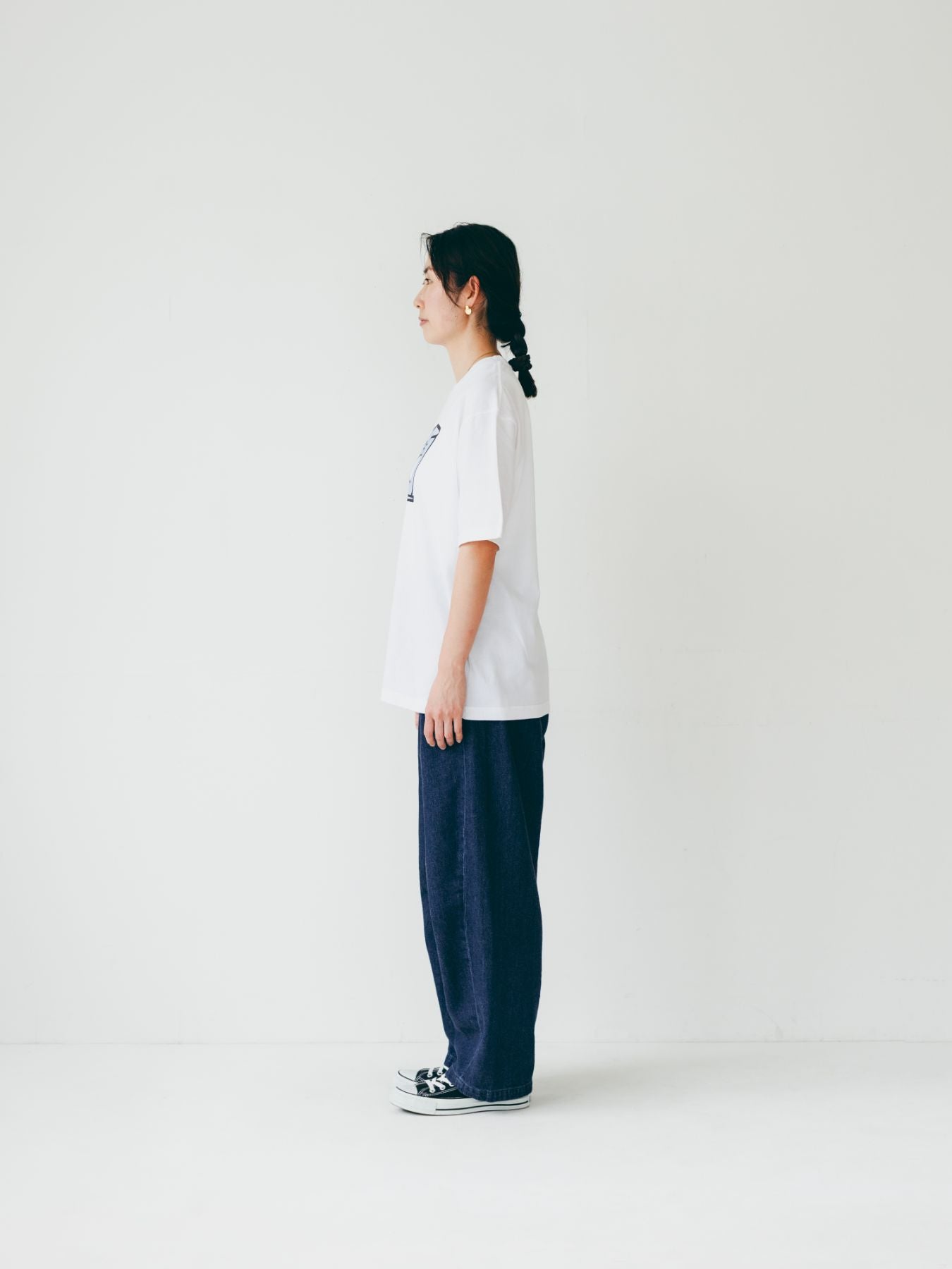 yamyam × Orné de Feuilles ビッグシルエットTシャツ