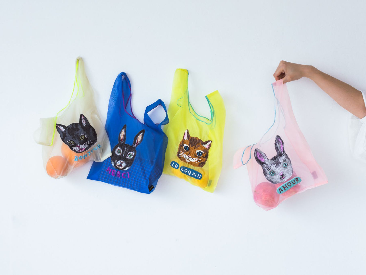 Nathalie Lete／Organdy bag（刺繍バッグ）