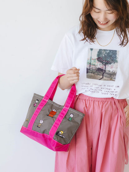 PEANUTS 刺繍トートバッグ