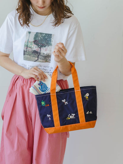 PEANUTS 刺繍トートバッグ