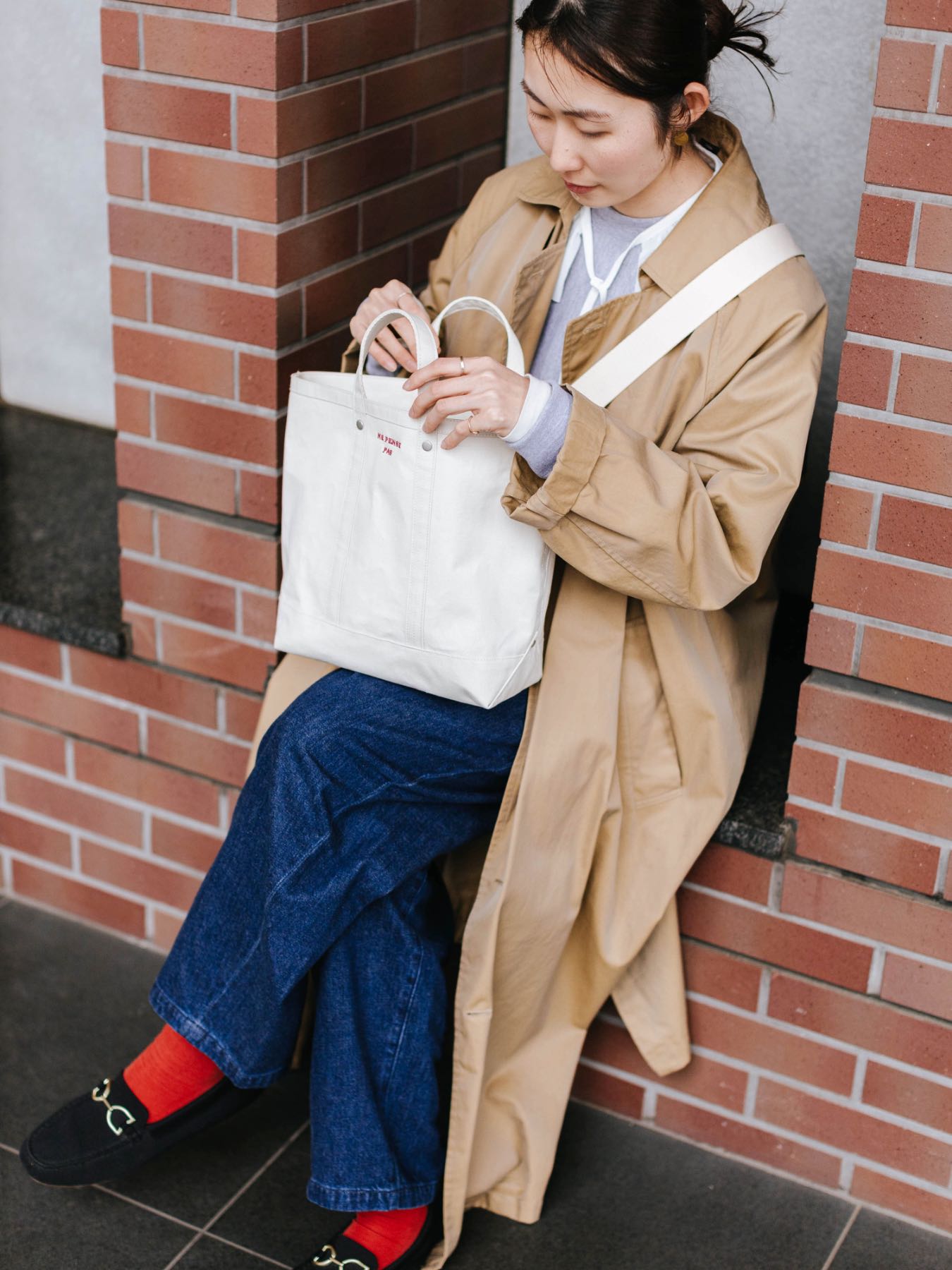 ne pense pas 3WAY タイディートートバッグ