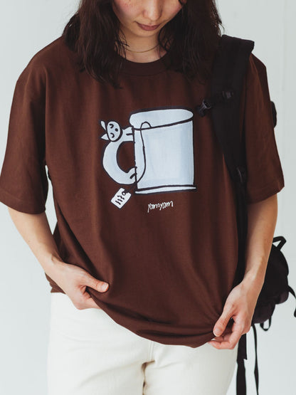 yamyam × Orné de Feuilles ビッグシルエットTシャツ