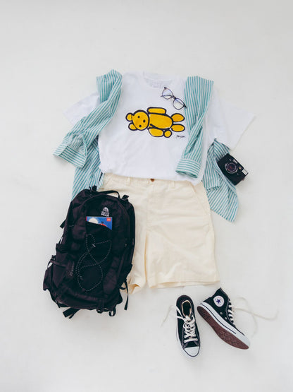 yamyam × Orné de Feuilles ビッグシルエットTシャツ