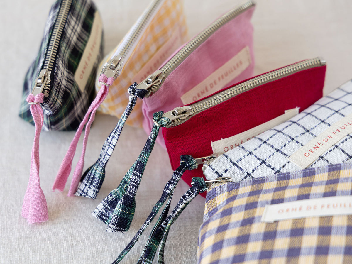 fog linen work × Orné de Feuilles ポーチ 2026