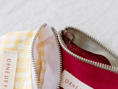 fog linen work × Orné de Feuilles ポーチ 2026