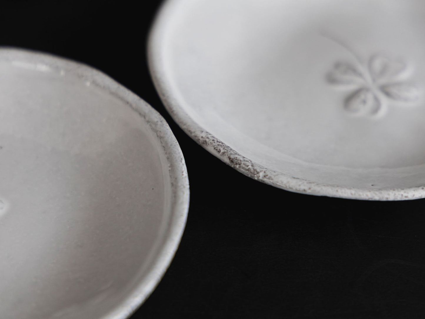 Astier de Villatte プレート 13cm／Trefle