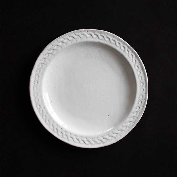 Astier de Villatte デザートプレート 20cm／Athènes