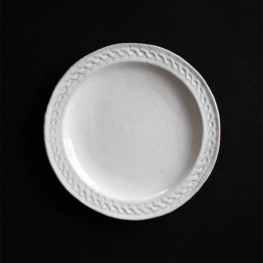 Astier de Villatte デザートプレート 20cm／Athènes