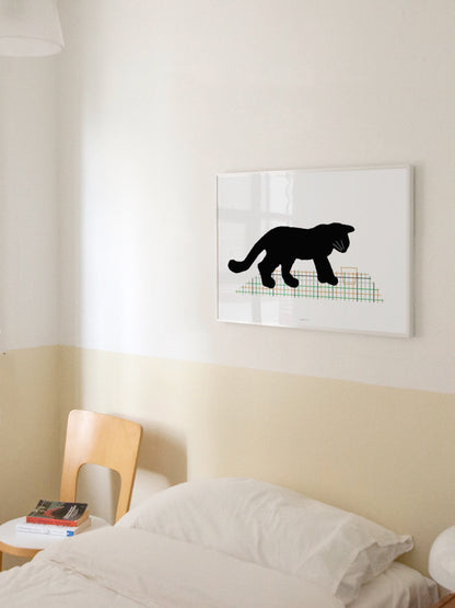WARMGREY TAIL ポスター／BLACK CAT（30cm×40cm）