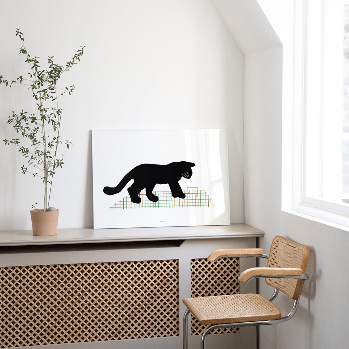 WARMGREY TAIL ポスター／BLACK CAT（30cm×40cm）