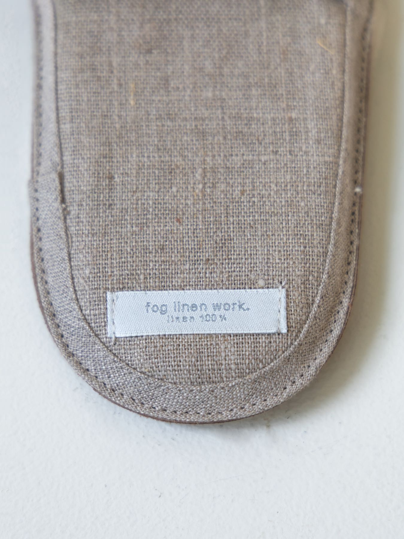 fog linen work リネンスリッパ