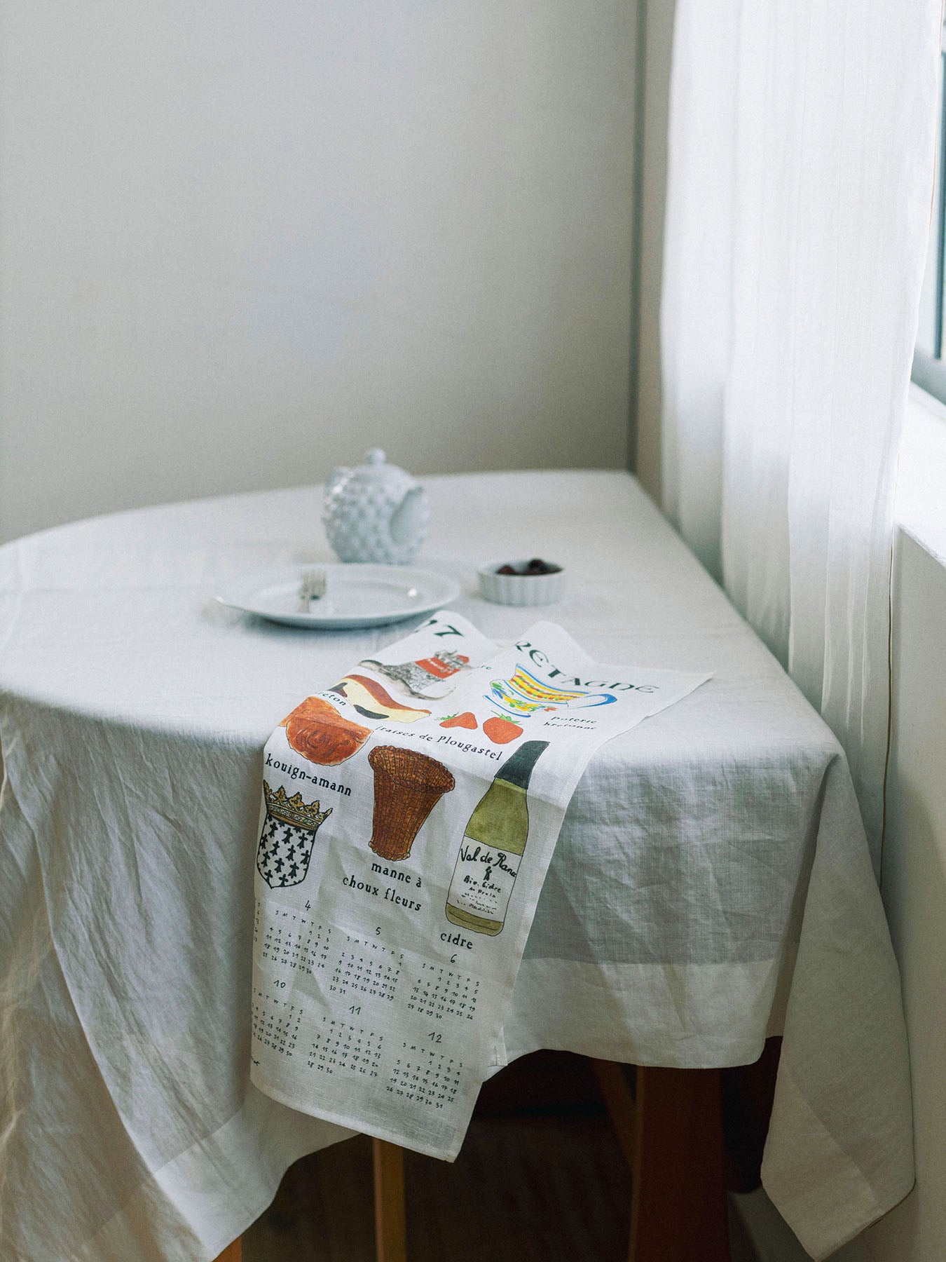 isabelle boinot × fog linen work 2027 リネンカレンダー