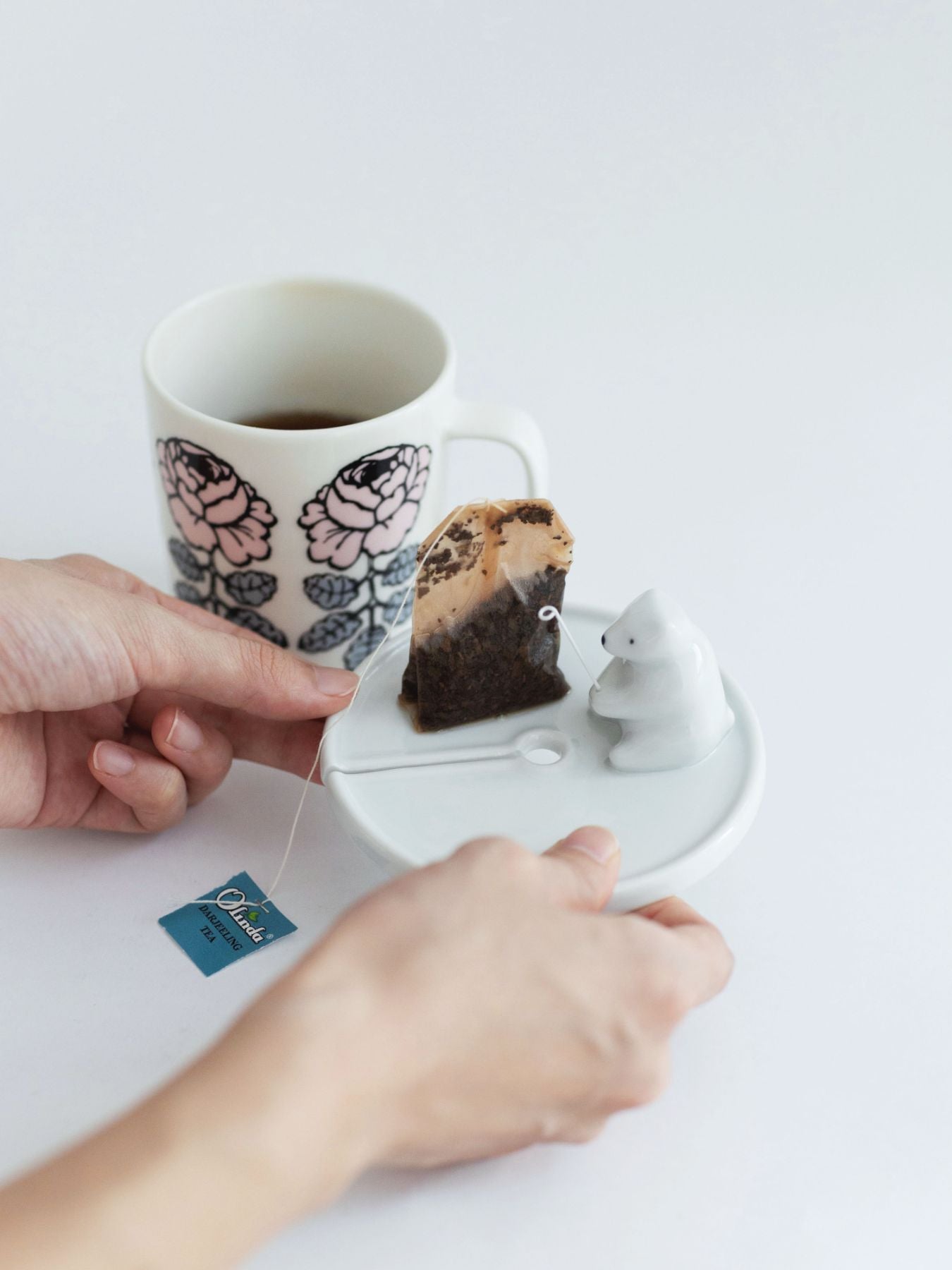 Tea Bag Holder “Shirokuma”（シロクマのティーバッグホルダー）