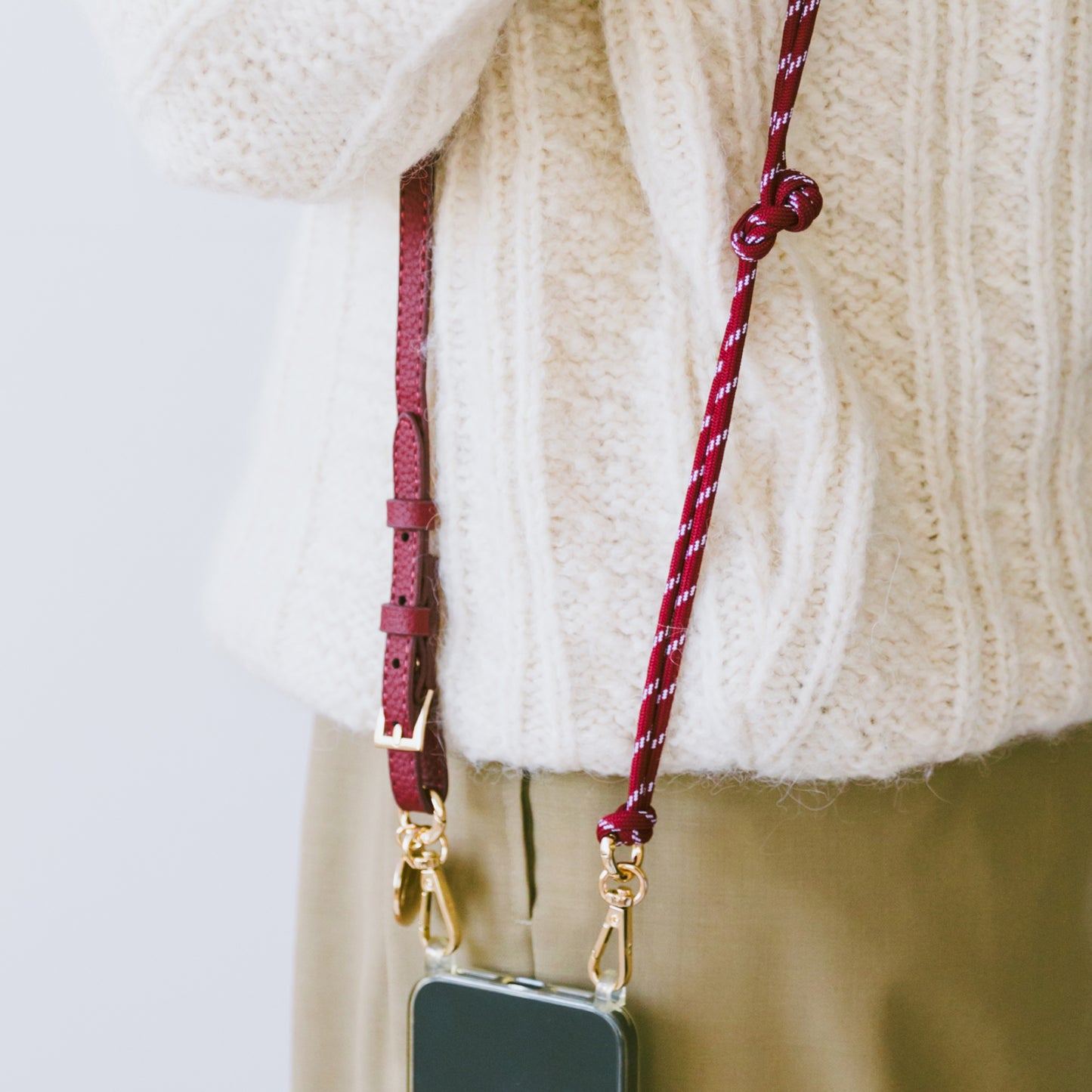 La Coque Francaise チェーンモバイルストラップ（120cm）