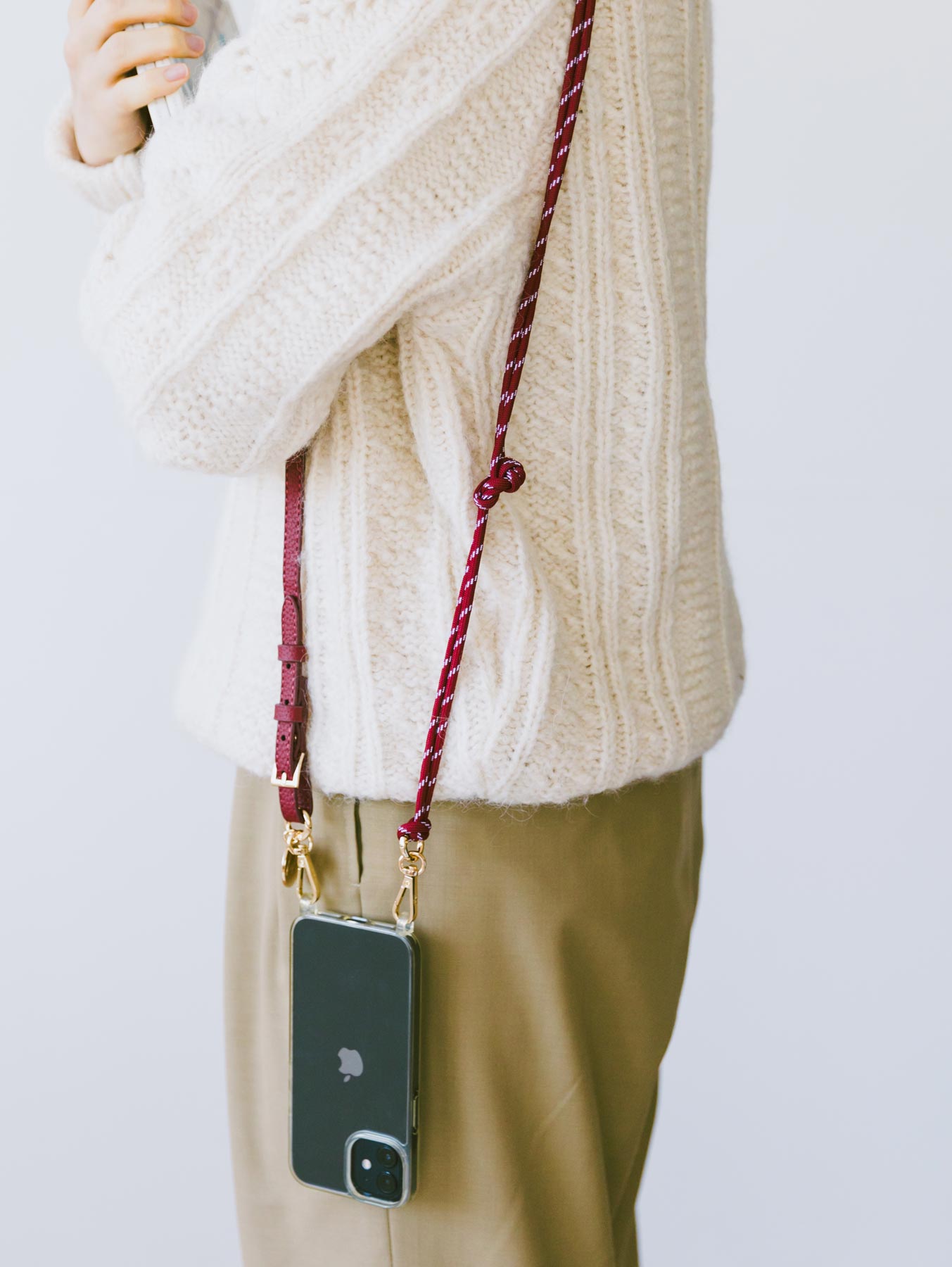 La Coque Francaise チェーンモバイルストラップ（120cm）