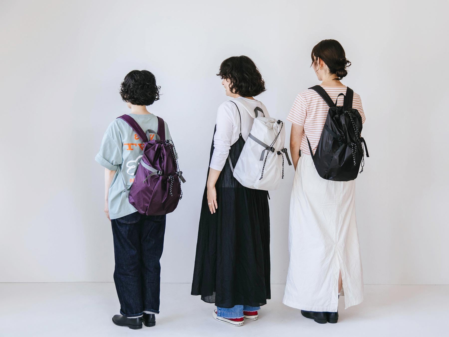 左から147cm、158cm、168cm