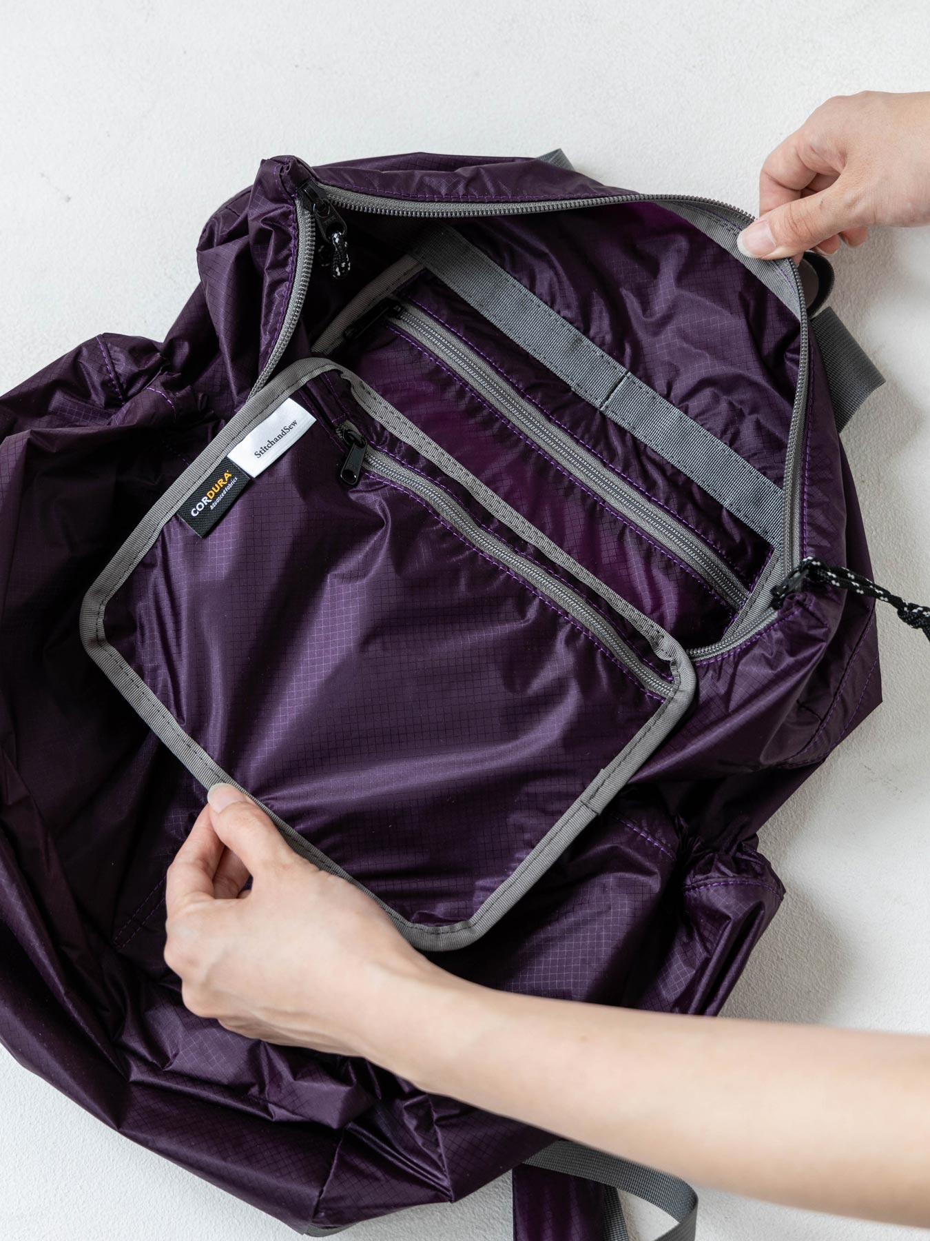 StitchandSew トート型バックパック