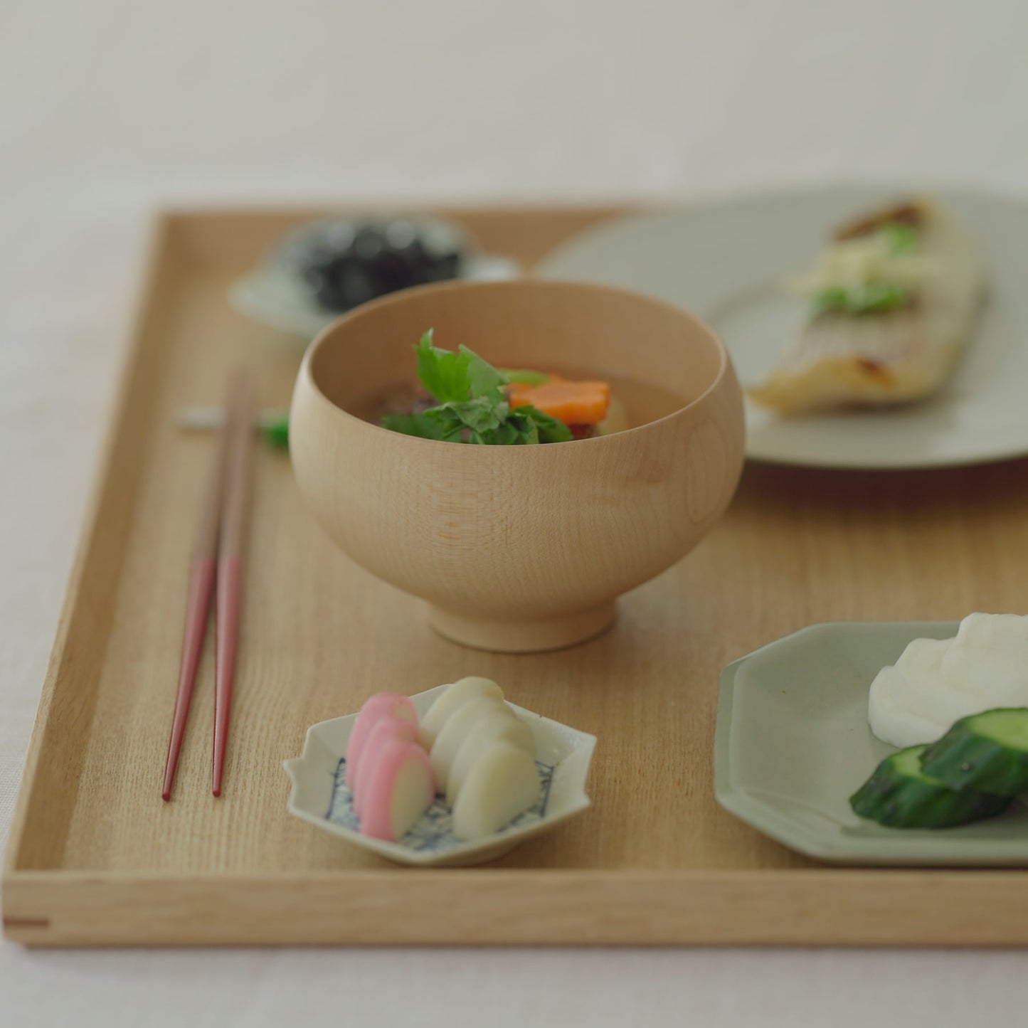 我戸幹男商店 MATEVARI 楓椀／Plain