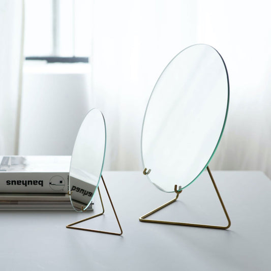 MOEBE STANDING MIRROR／ブラス