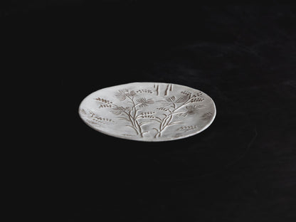 Astier de Villatte プレート 19cm／Robinson