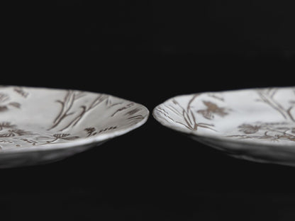 Astier de Villatte プレート 26cm／Robinson