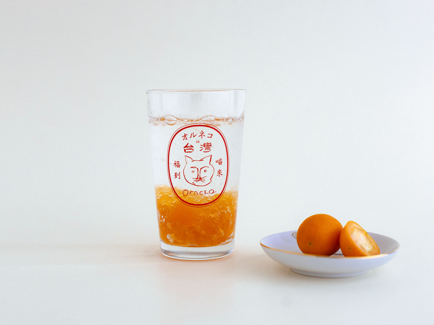 オルネコin台湾 グラス