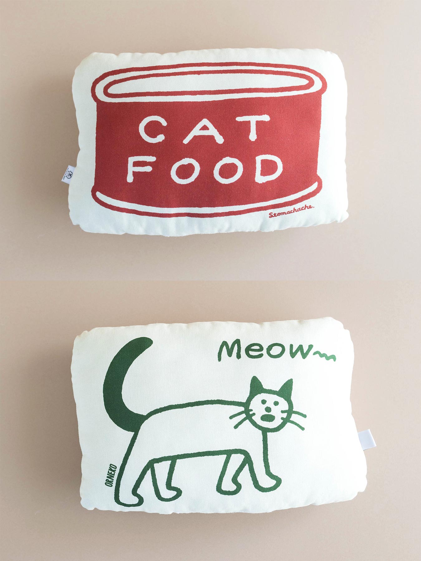 cat food 表裏
