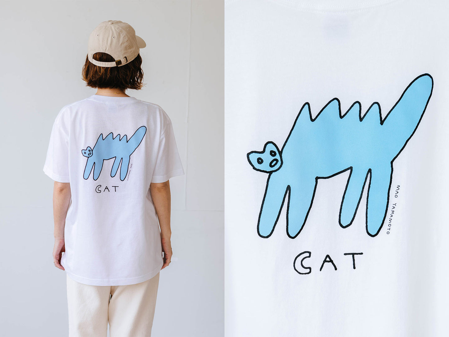 山本麻央 × Orné de Feuilles Tシャツ