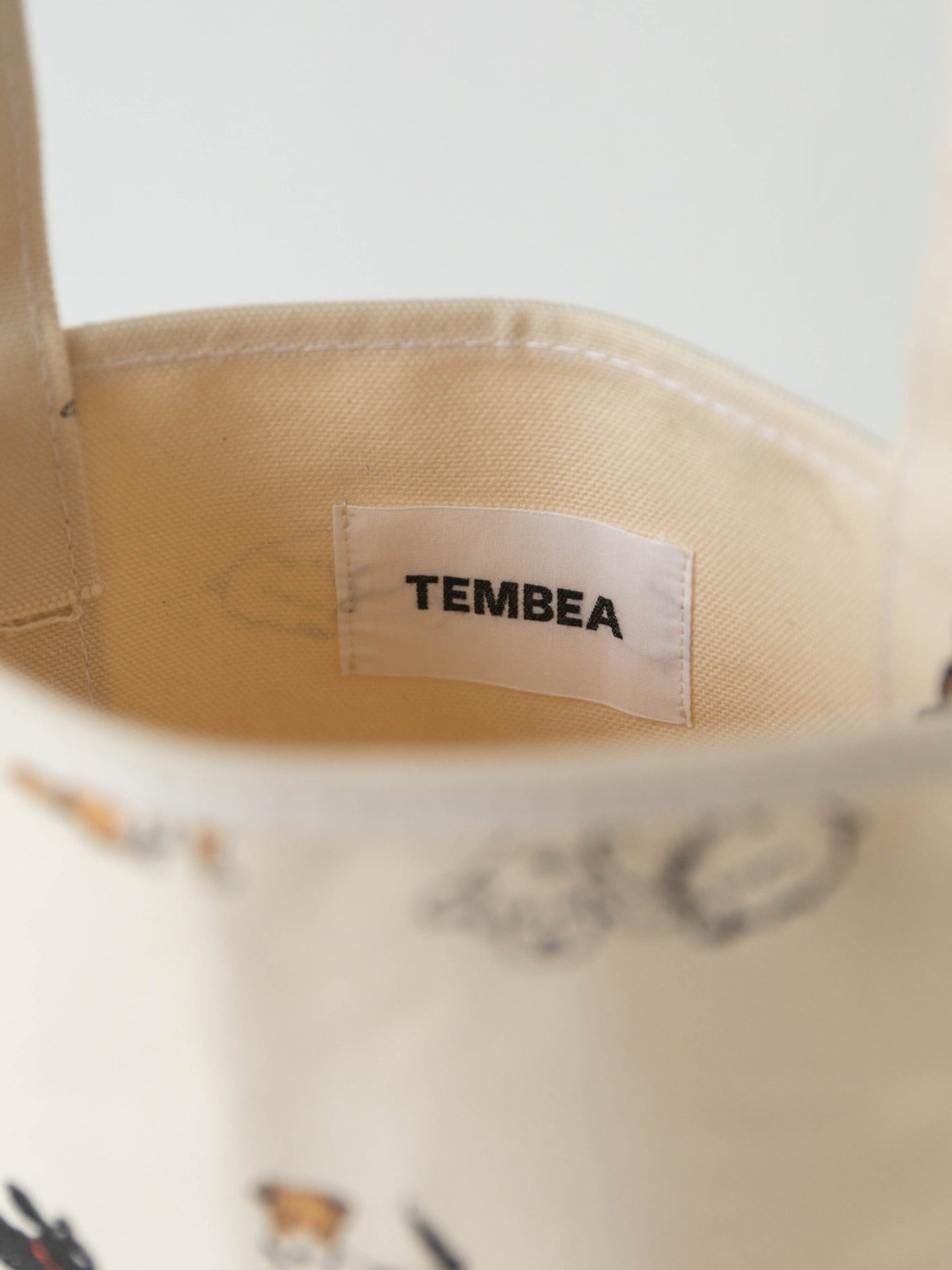 TEMBEA BAGUETTE TOTE MINI／DOG