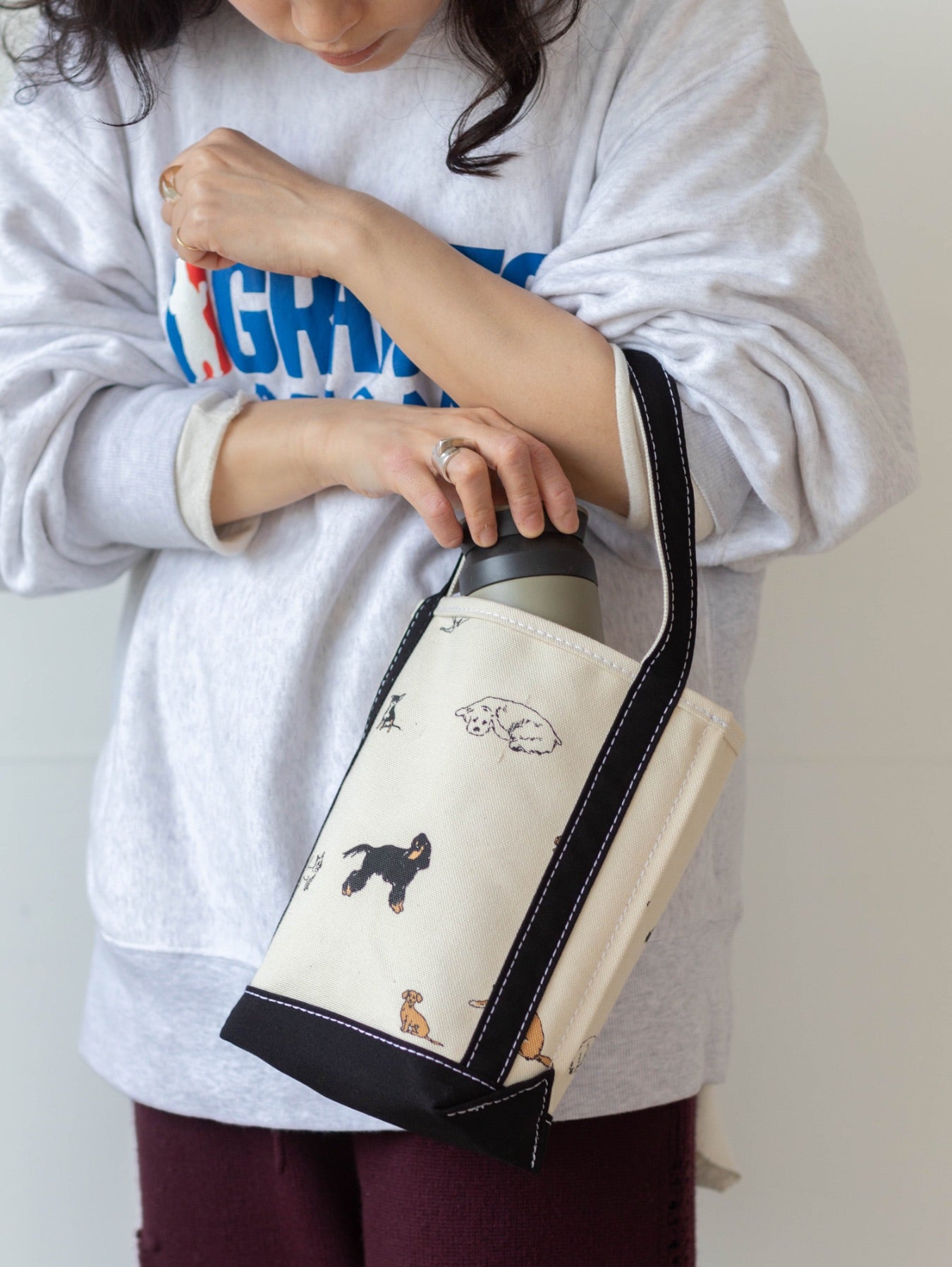 TEMBEA BAGUETTE TOTE MINI／DOG