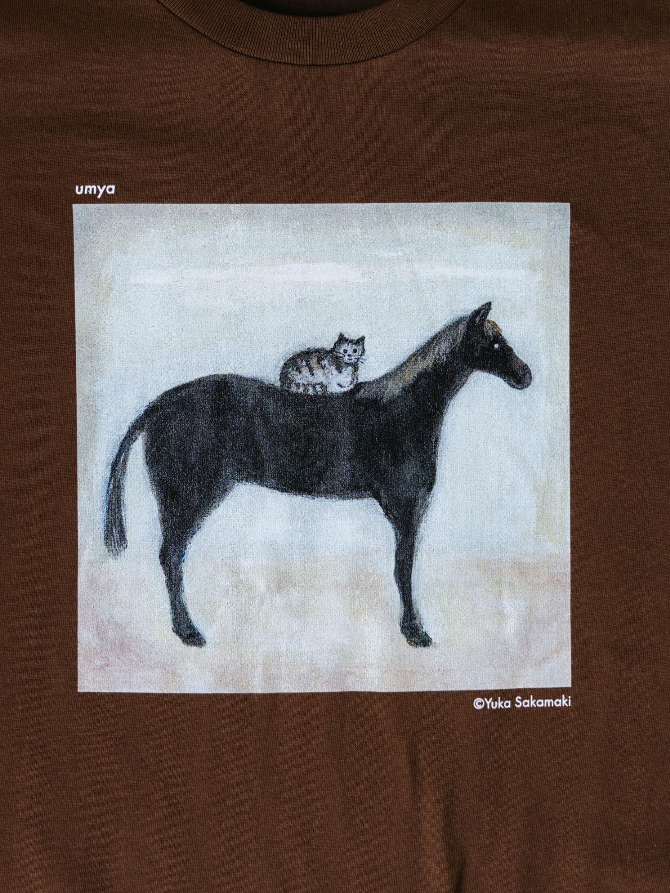 【数量限定】坂巻弓華 × Orné de Feuilles ビッグシルエットTシャツ