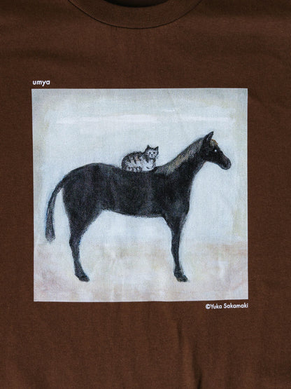 【数量限定】坂巻弓華 × Orné de Feuilles ビッグシルエットTシャツ