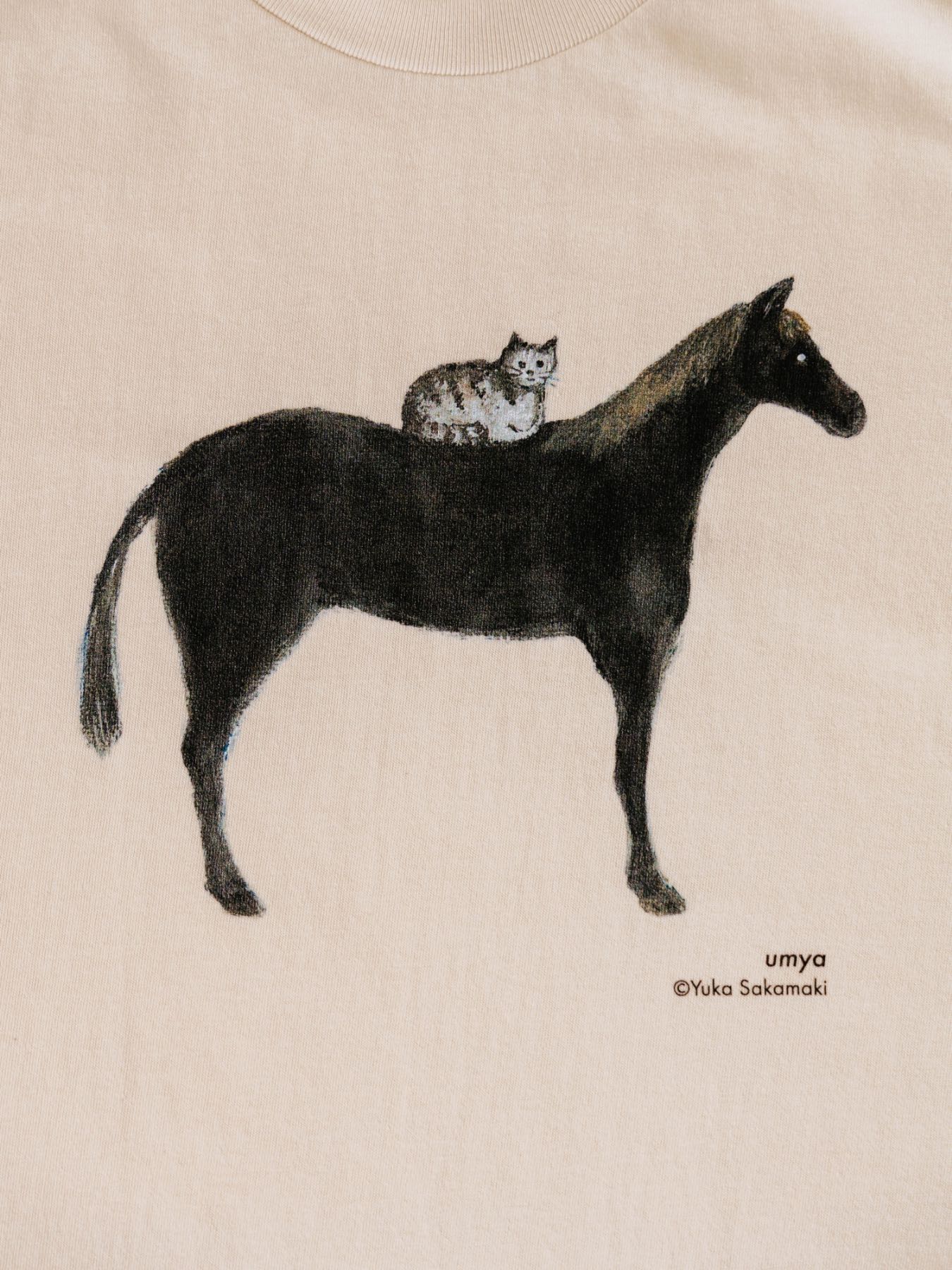 【数量限定】坂巻弓華 × Orné de Feuilles ビッグシルエットTシャツ