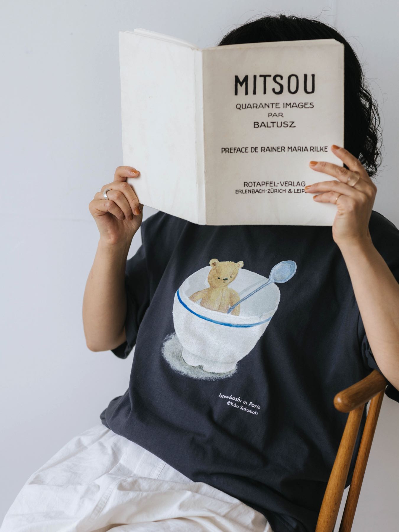 【数量限定】坂巻弓華 × Orné de Feuilles ビッグシルエットTシャツ