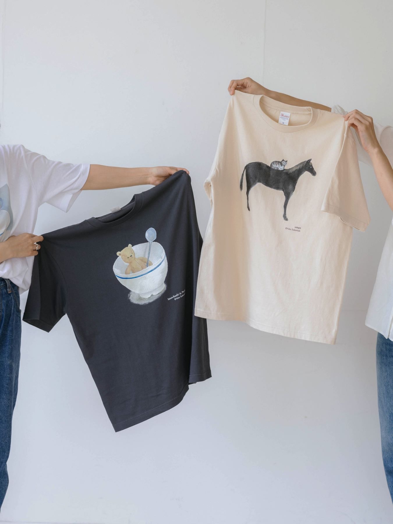 【数量限定】坂巻弓華 × Orné de Feuilles ビッグシルエットTシャツ