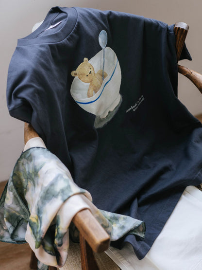 【数量限定】坂巻弓華 × Orné de Feuilles ビッグシルエットTシャツ