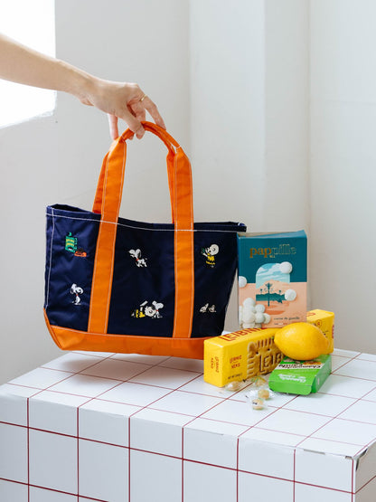 PEANUTS 刺繍トートバッグ